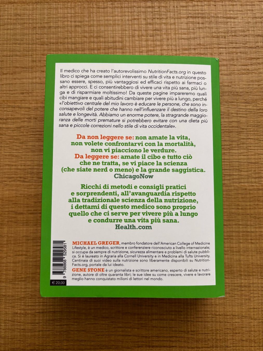 Libri: Sei quel che mangi / Michael Greger – Usato da Bellinzona venduto da bur_bg9l 1