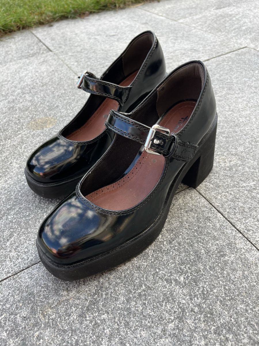 Tamaris Scarpe da donna: Tamaris Plateaupumps black – Usato da Unterseen venduto da kel_pz67 4
