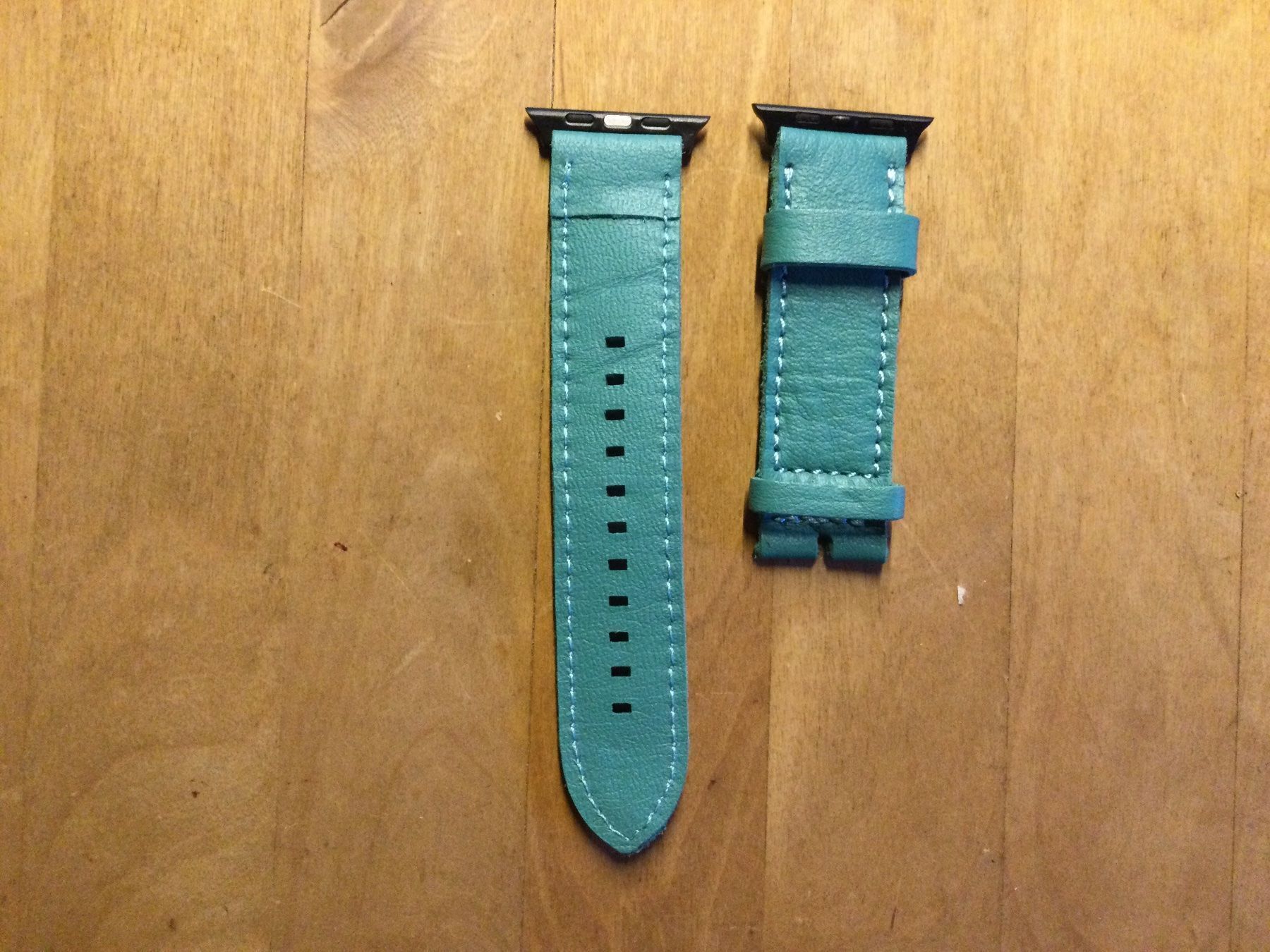 Apple Smartwatch: Apple Watch Leder Uhrenband – Nuovo (secondo la descrizione) da Rengg venduto da Colomo 2