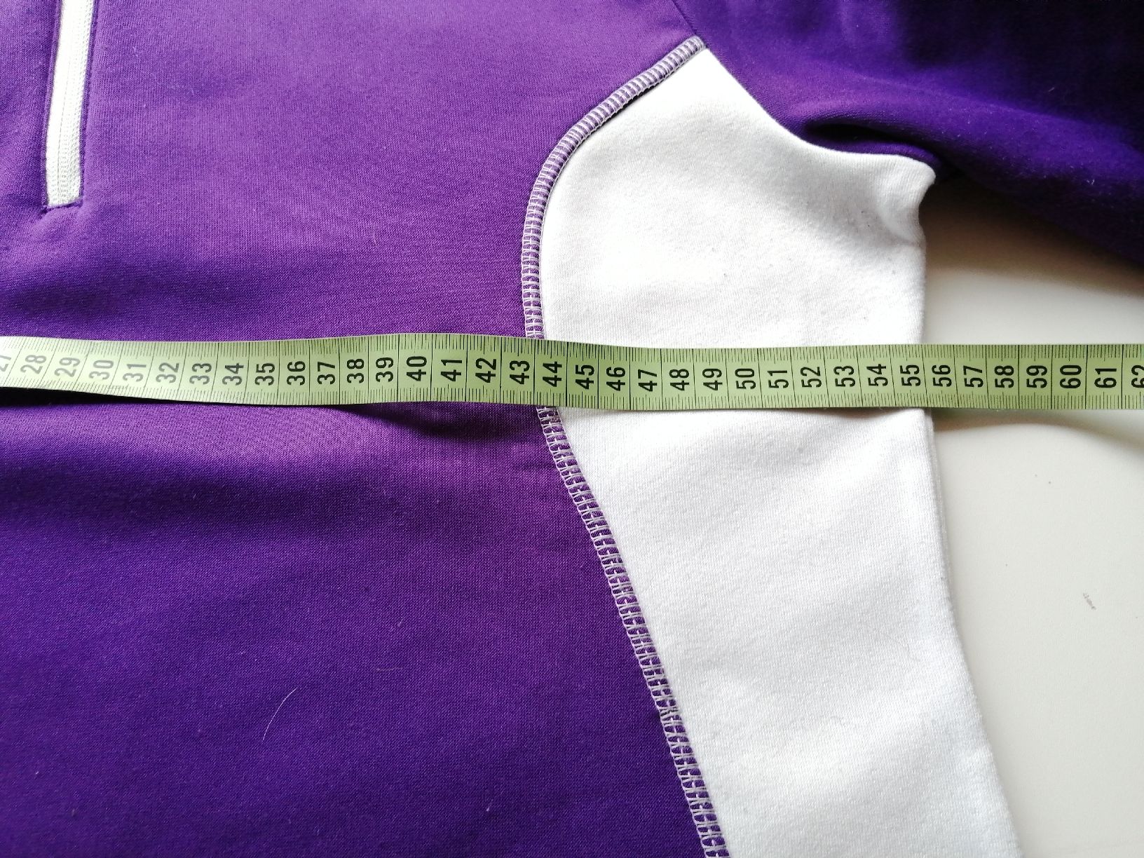 Maglioni & Felpe: Fleece Pullover violett mit Reissverschluss – Usato da Honau venduto da holunder3 5