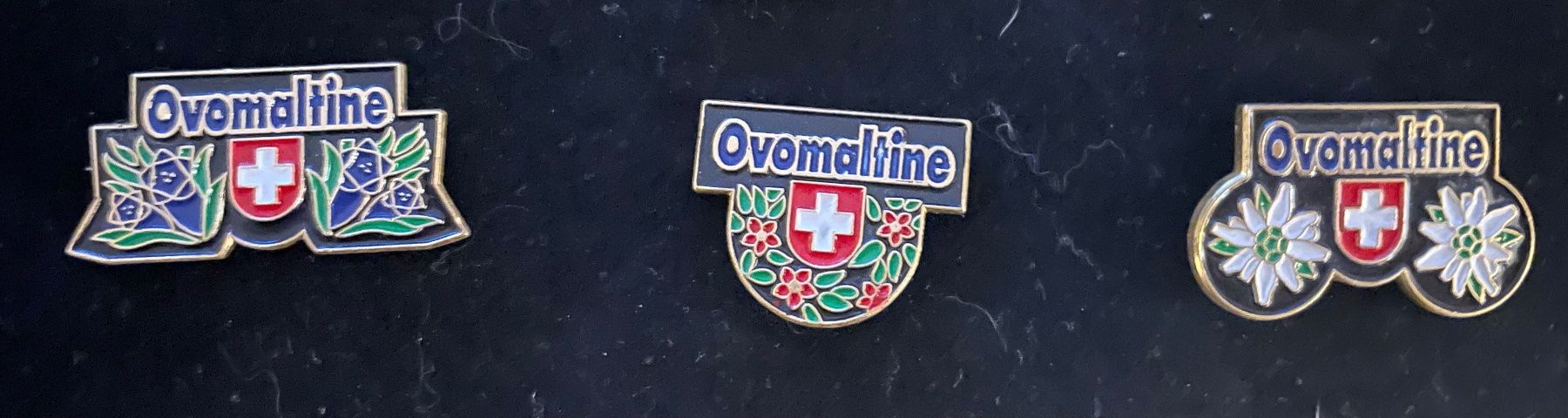 Plaketten & Abzeichen: 3 Ovomaltine Pins - 90er – Neu (gemäss Beschreibung) aus Zell ZH von johsu79