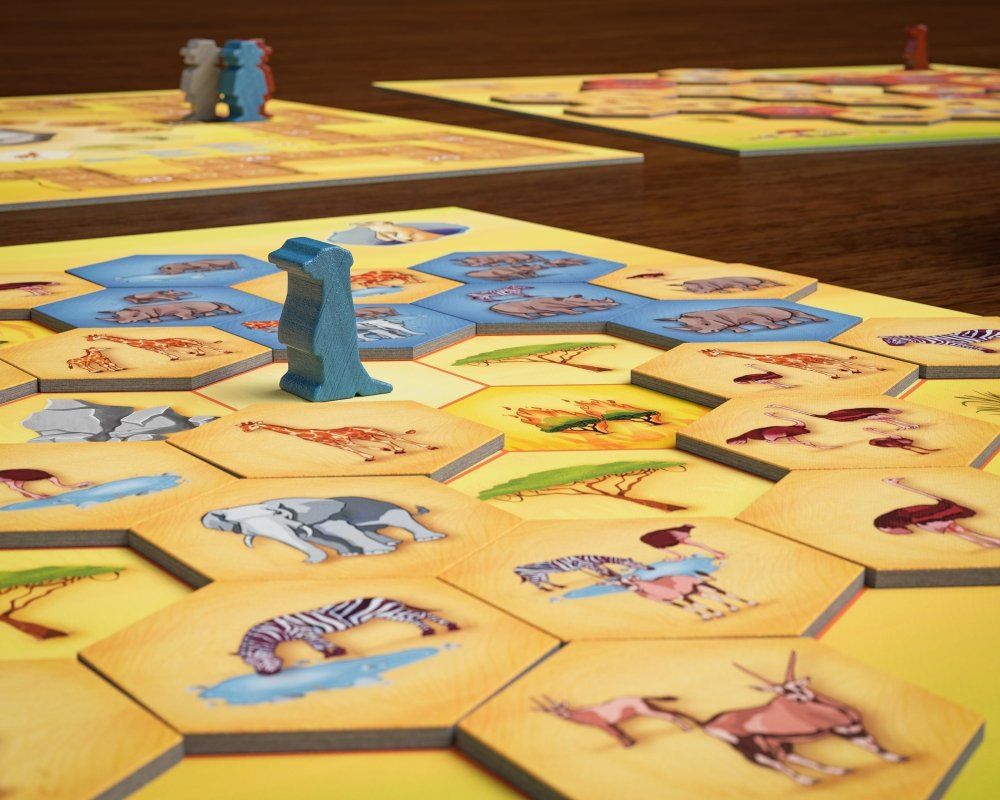Pegasus Spiele Giochi: Spiel Savannah Park – Nuovo e nell'imballaggio originale da Uster venduto da Ludit 2