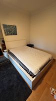 Bett mit Bettkasten weiss 160x200 cm guter Zustand