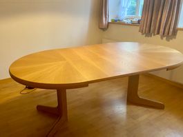 Esstisch, Eichenholz massiv, furniert - sehr gute Qualität