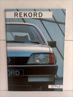 Brochure Catalogue Opel Rekord 1985 (Suisse)