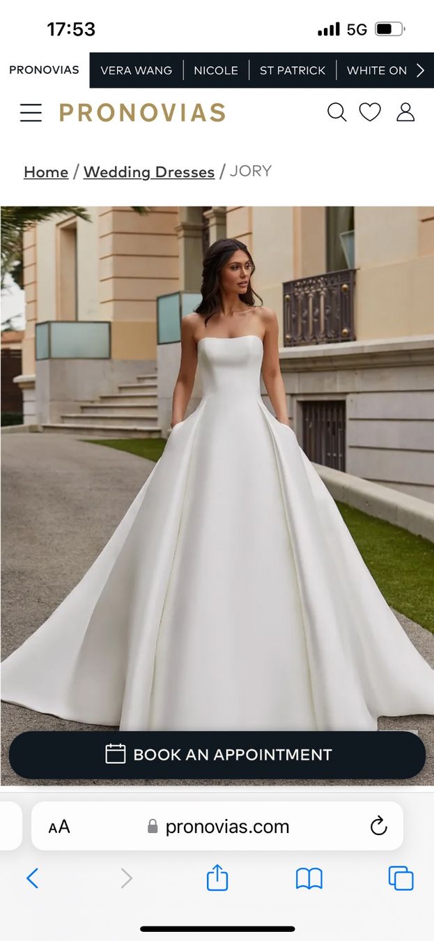 Pronovias Vestiti: Wedding gown - princess style – Usato da Zollikon venduto da jud_cmm9 6