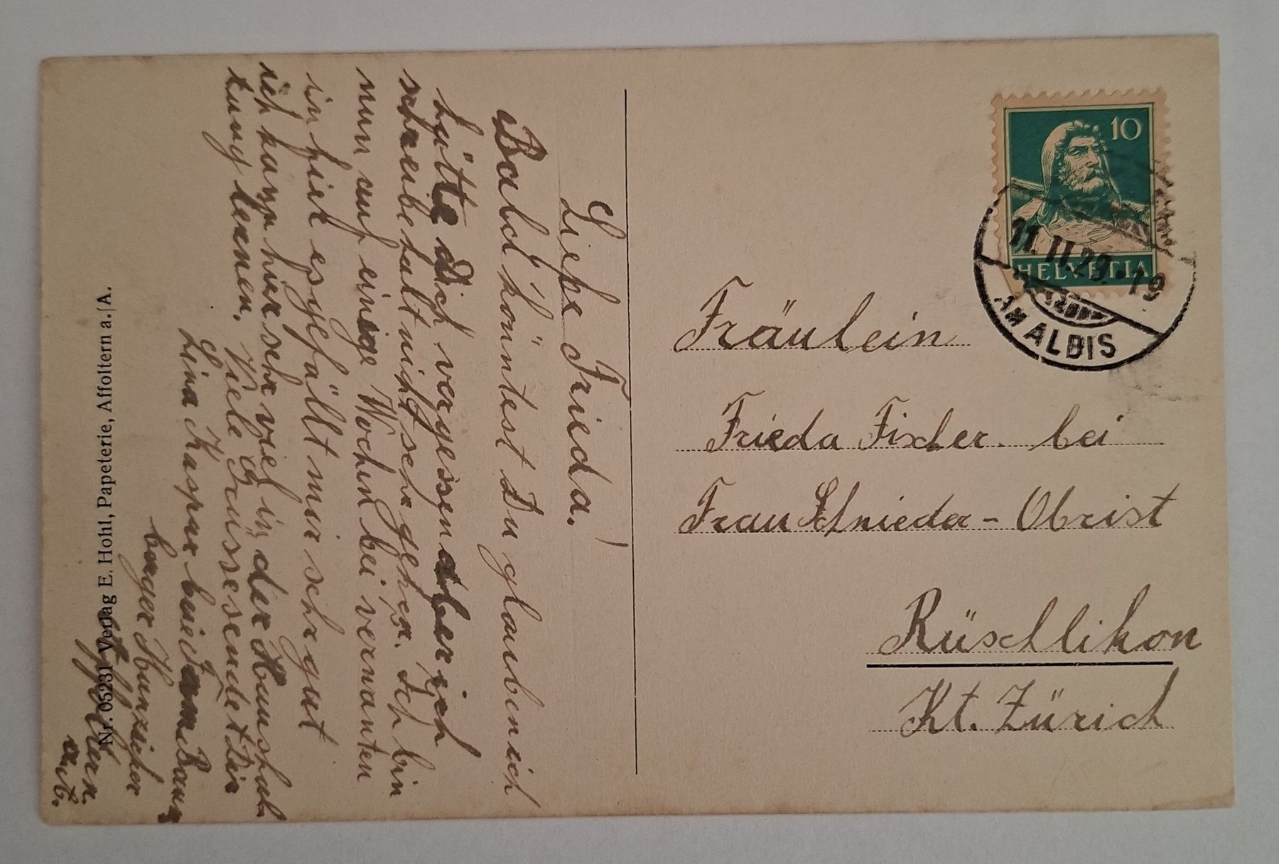 Cartes postales: Affoltern am Albis – D'occasion à Affoltern am Albis par Broki-Albis 1