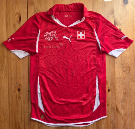 Trikot Schweiz Gr. S Puma Schwizer Nati Fussball Suisse