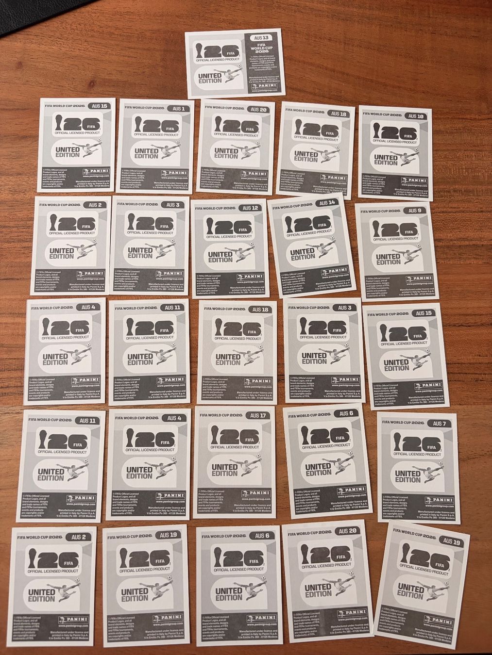 Panini Carte collezionabili: Panini Australien AUS 2026 – Usato da Solothurn venduto da rah_g92d 1