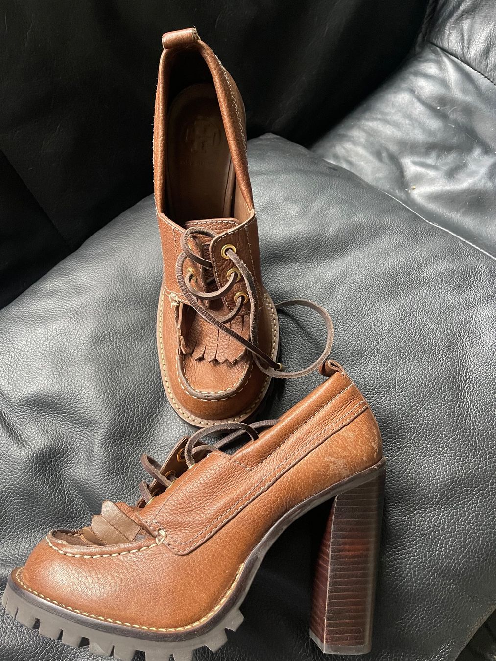 Tory Burch Scarpe da donna: Tory Burch Leder Schuhe – Nuovo (secondo la descrizione) da Hinterkappelen venduto da simona67 2