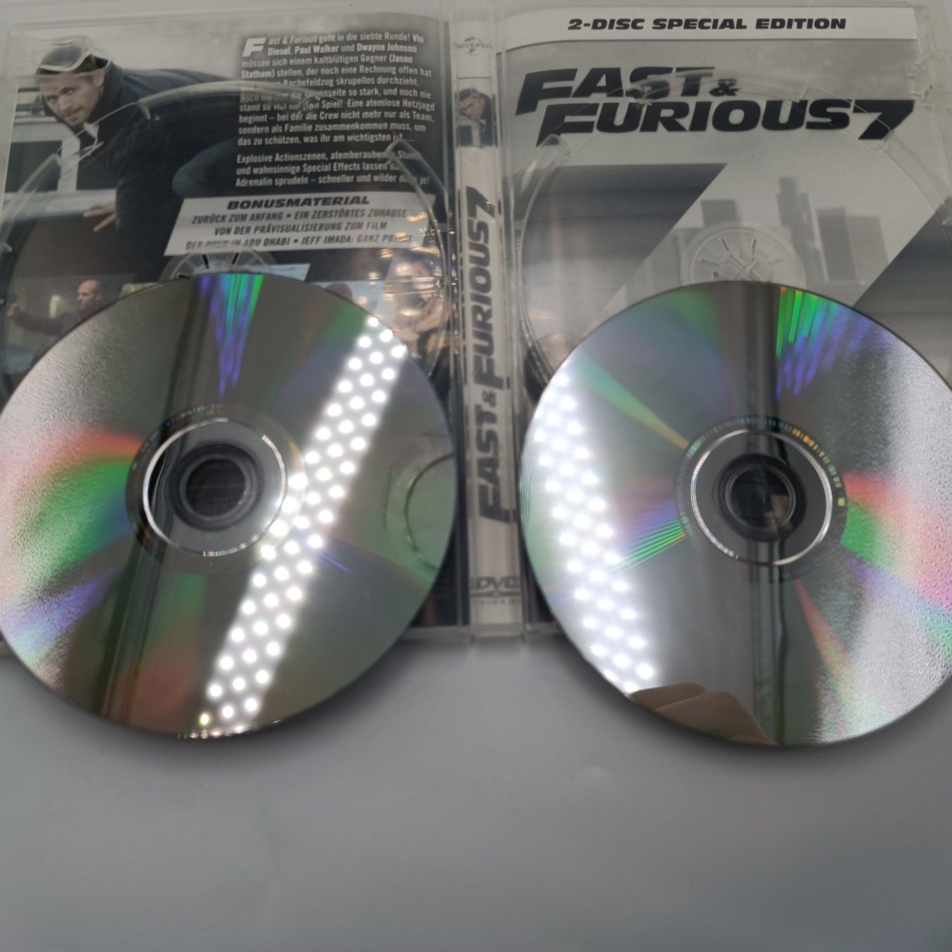 Tutti i DVDs: Fast & Furious 7 DVD – Usato da Schlieren venduto da 2nd-Life 7
