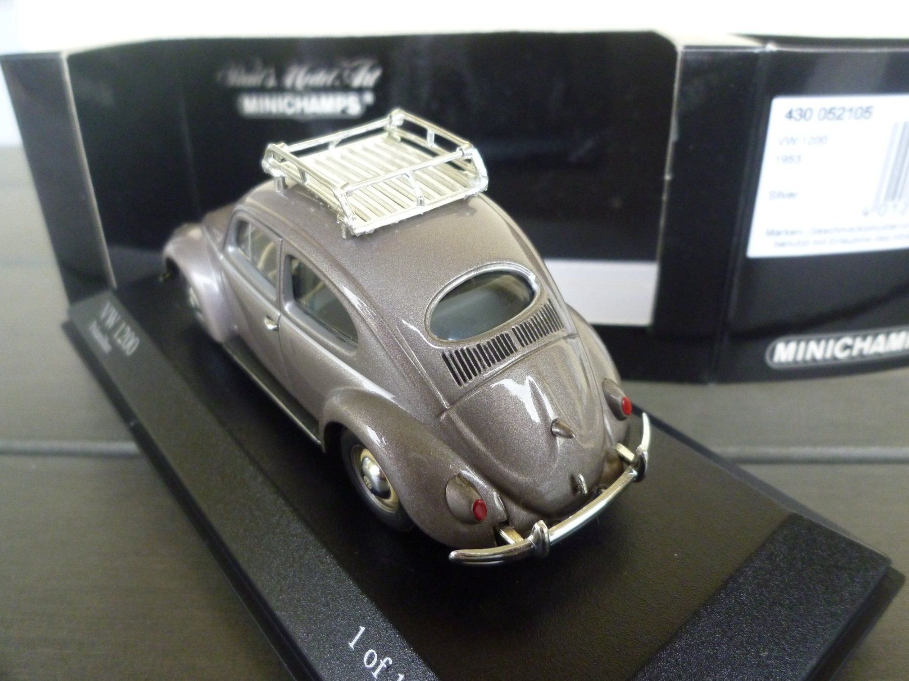 Minichamps Modellini d'auto: VW 1200 (1953) – Nuovo e nell'imballaggio originale da Flawil venduto da Imperiosud 3