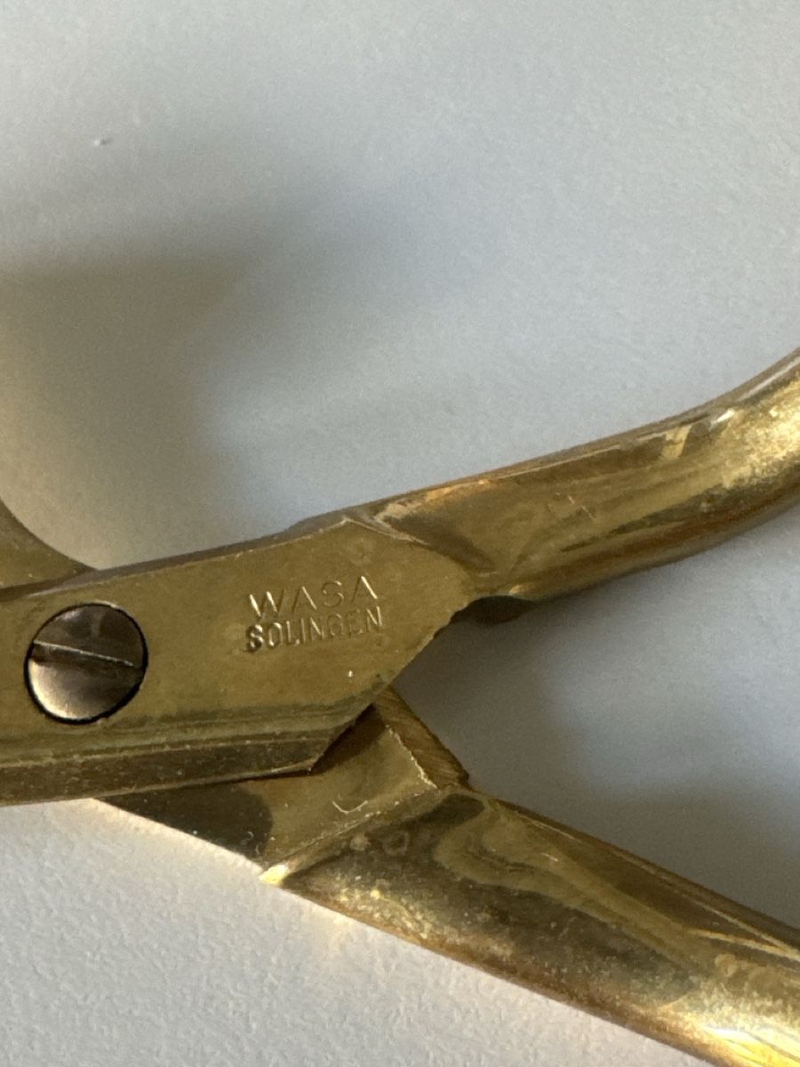 Solingen Tutti gli attrezzi: Vintage Wasa Solingen Kerzenschere  Schere – Usato da Zürich venduto da Smarties13 2