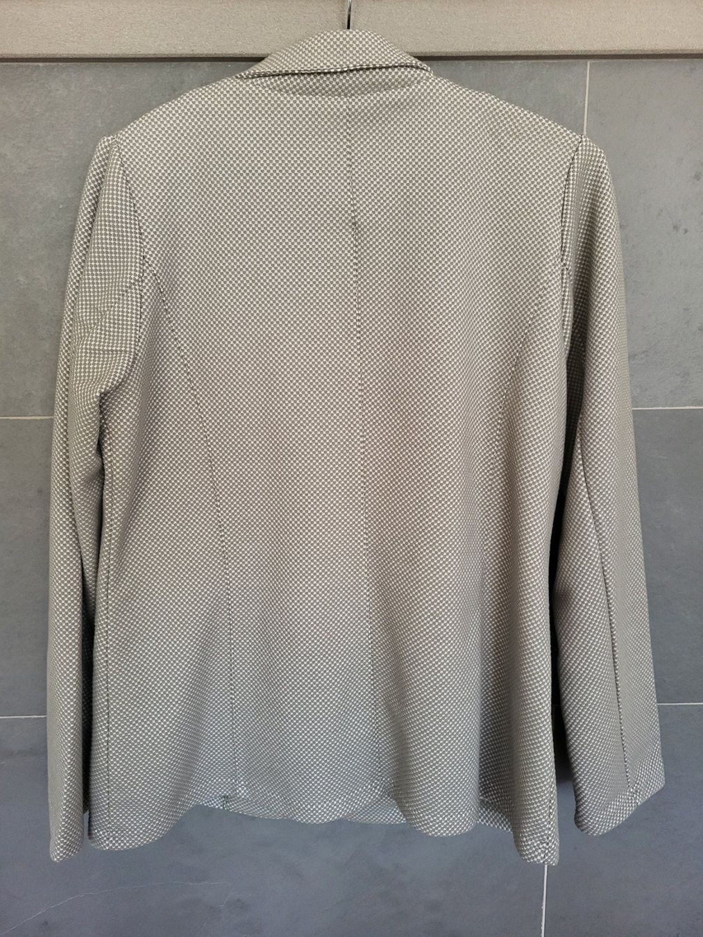 Giacche: Damen Blazer Multiblu, Gr. 40, gemustert hellgrün/weiss – Nuovo (secondo la descrizione) da Rünenberg venduto da Bille77 3