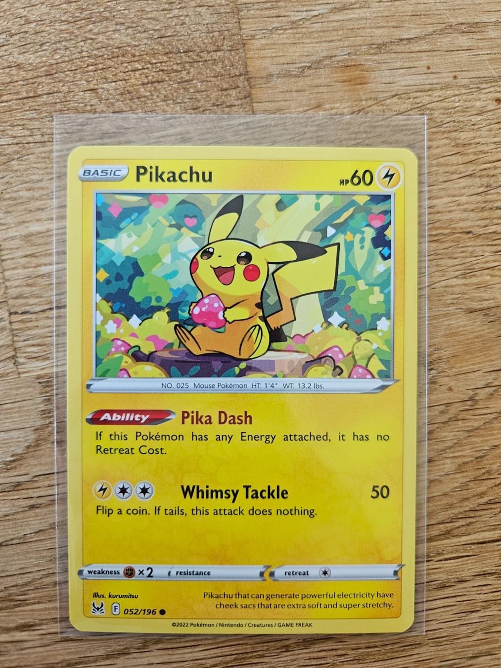 Pokémon Carte collezionabili: Pokemon Pikachu Lost Origin NM – Usato da Zürich venduto da simi17