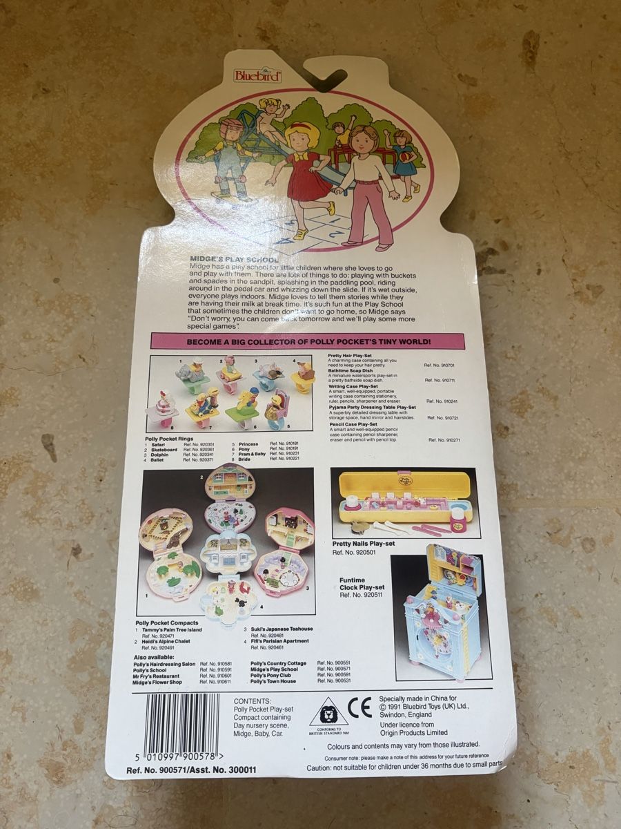 Polly Pocket Giocattoli: Polly Pocket Originalverpackt Midge's Play School – Nuovo e nell'imballaggio originale da Allschwil venduto da Catelyn 1