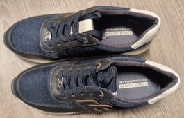 Tom Tailor Damen-Sneaker dunkelblau, Memory Effect, Gr. 41