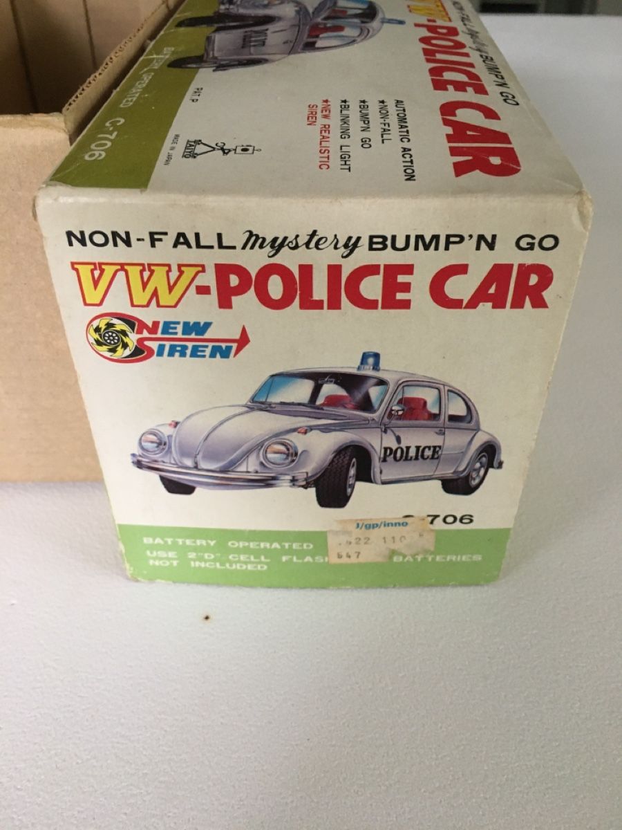 Bandai Giocattoli: Taiyo VW Käfer Police Car – Usato da Grellingen venduto da Toyhamster 9
