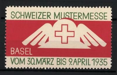 Altre raccolte & rarità: Reklamemarke Basel, Schweizer Mustermess – Usato da Berlin venduto da bartko-reher 1