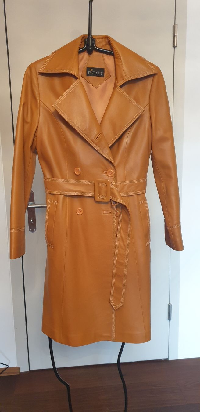 Cappotti: Trenchcoat  Echte Leder Gr.S Neu – Nuovo (secondo la descrizione) da Schaffhausen venduto da peggi77755 1
