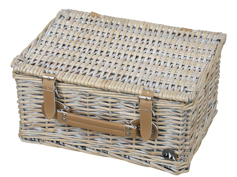 Altro per la casa: Picknick-Korb TORINO, grau – Nuovo e nell'imballaggio originale da Kägiswil venduto da nick333