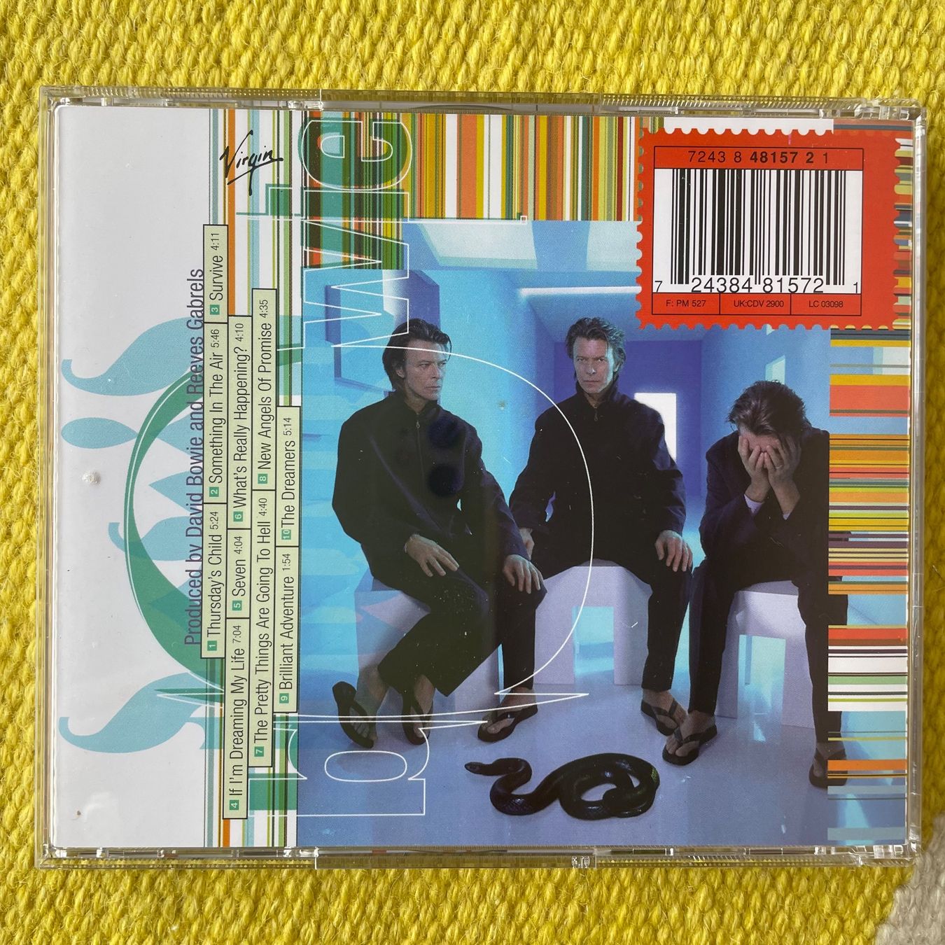 CD: DAVID BOWIE-HOURS……. – Usato da Rorschacherberg venduto da CD-Roli 1