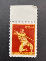 Schweiz 1939-40 Soldatenmarke 6.Division Rand oben postfr.