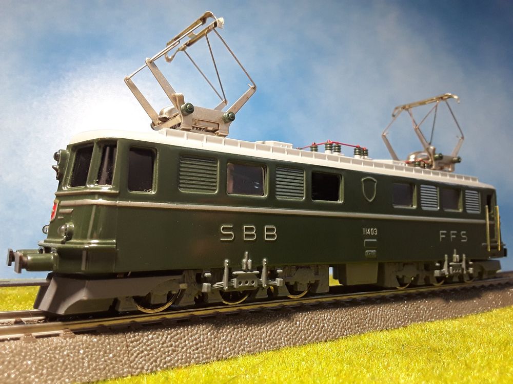 HAG - BÜHLER 120 __ SBB LOKOMOTIVE Ae 6/6 11403 __ Spur H0 (Gebraucht ...