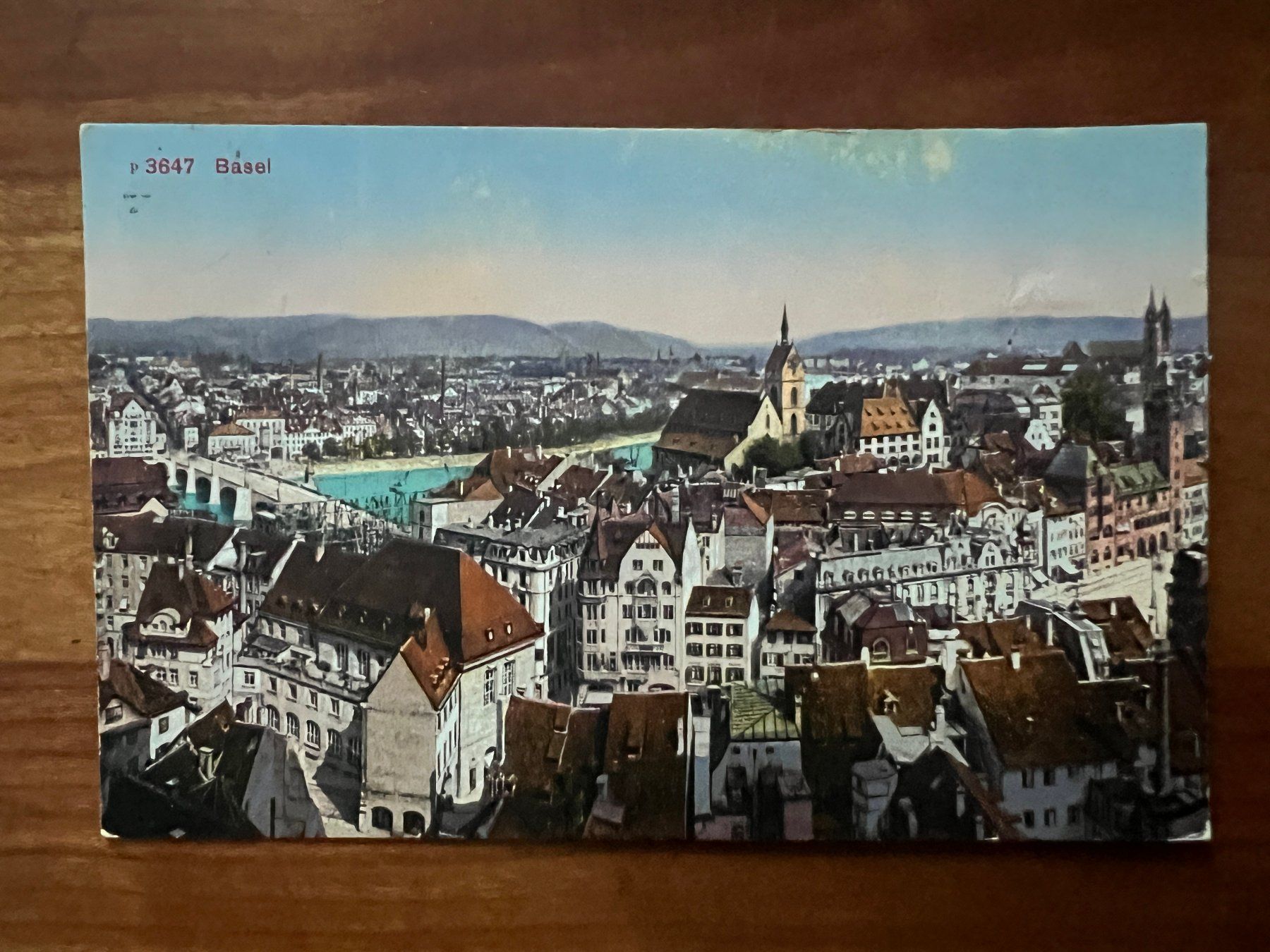 Ansichtskarten: AK  1916 Basel alt       (G2711) – Gebraucht aus Hinwil von Sidi4