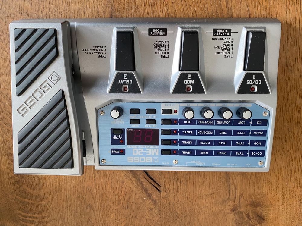 BOSS ME20 Guitar Multiple Effects MultiGitarrenEffektpeda Kaufen