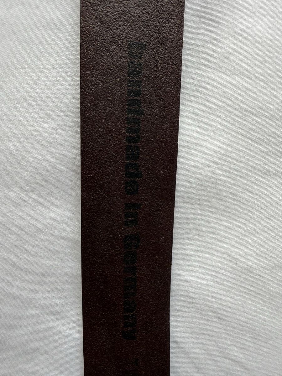 Cinture: Echtleder Gürtel von b.belt handmade Gr. 90 – Nuovo (secondo la descrizione) da St. Gallen venduto da Hubita 5
