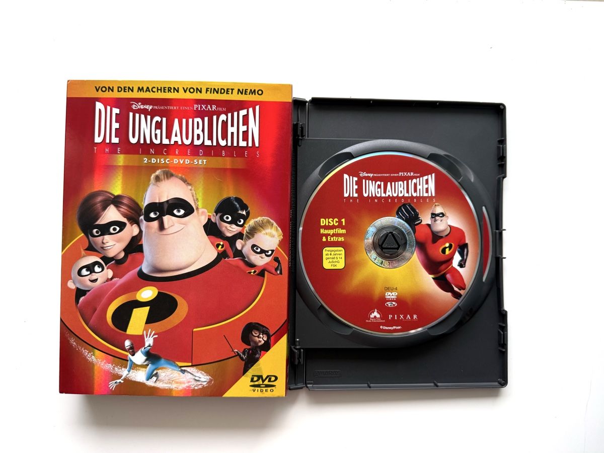 Alle DVDs: Die Unglaublichen - DVD, DE ENG , 2 Disk DVD Set – Gebraucht aus Couvet von Aura_aura