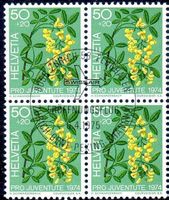 PRO JUVENTUTE 1974 MIT SONDESTEMPEL SWISSAIR - Y82