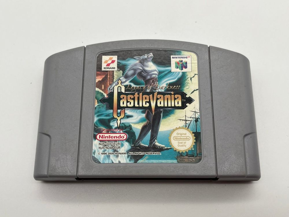 N64] CASTLEVANIA: LEGACY OF DARKNESS (PAL EUU