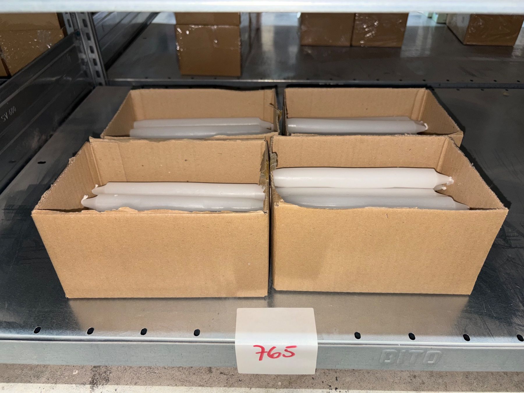 Kerzen: 765 Posten Kerzen aus Liquidation – Neu (gemäss Beschreibung) aus Derendingen von Meisterstuecke