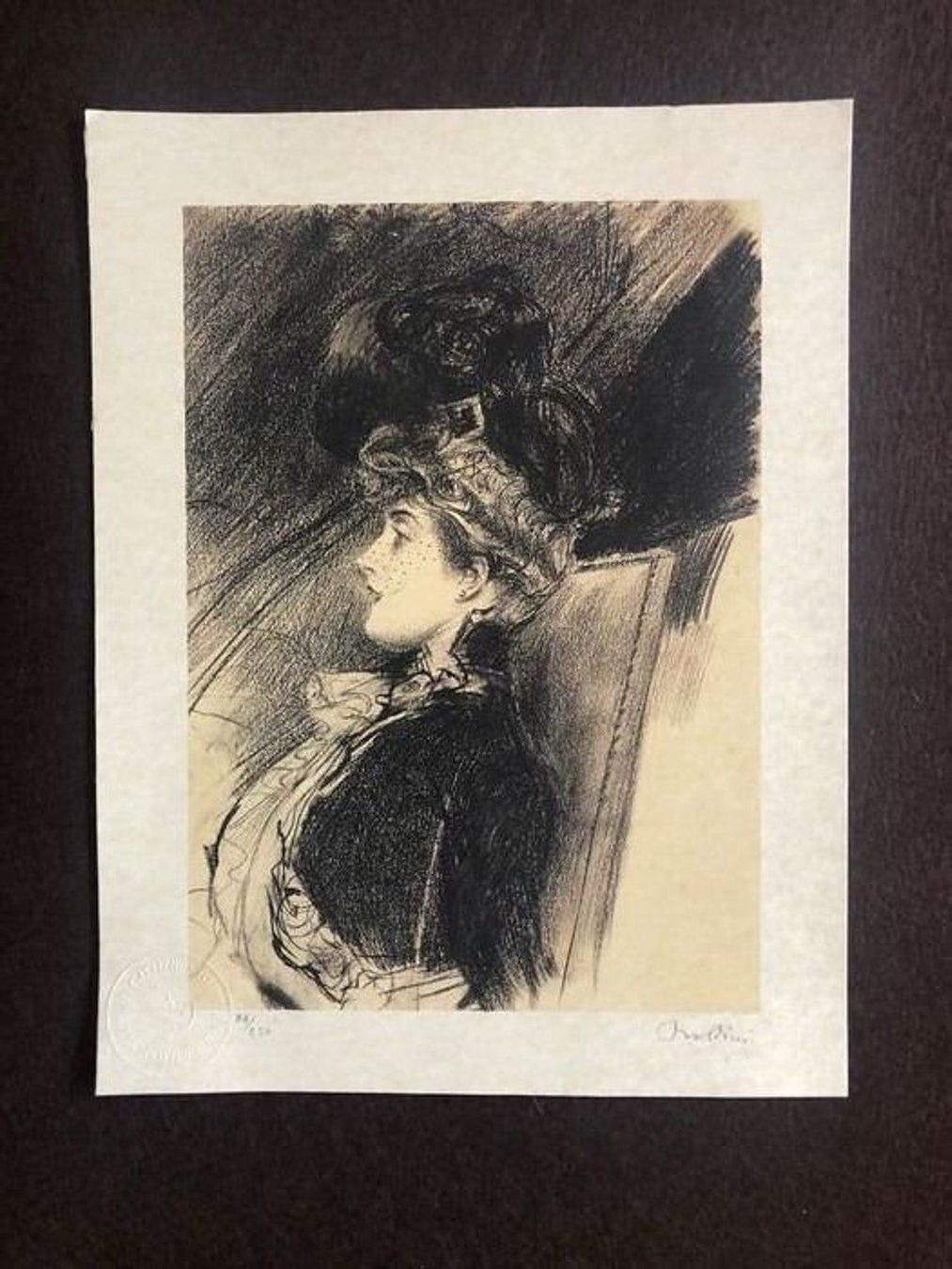 Grafica & Litografie: Giovanni Boldini "Nachher" Lithographie – Usato da Ponte Tresa venduto da 11GalleriaAlterEgo11 1
