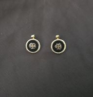 Boucles d'oreilles acier inox NEUF / Ohrringe Gold NEU 304L