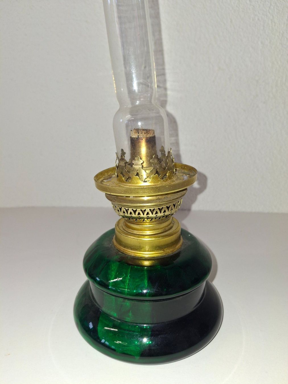 Lampade: Grüne Petroleumlampe – Usato da Reichenburg venduto da AK307 3