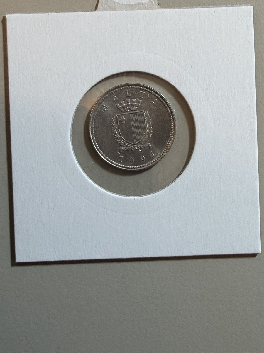 Tutti le monete: Malte - 2 cents - 1991 - Blason  – Usato da Payerne venduto da Mike1682 1