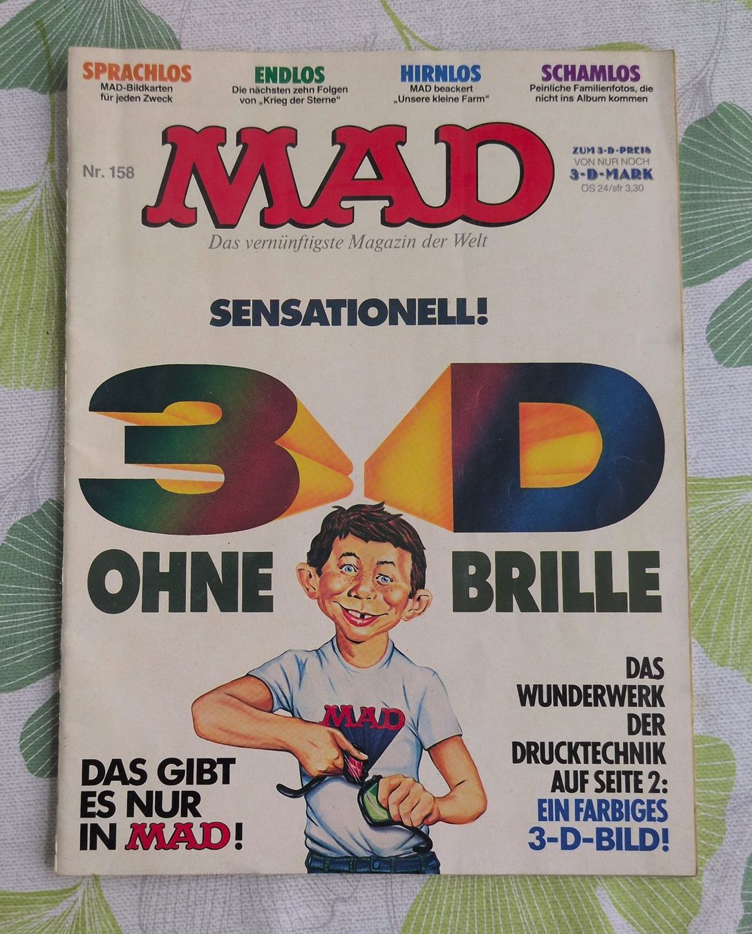 Fumetti: MAD Heft Nr. 158 – Usato da Ottikon venduto da sobsale