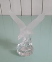 Sculpture en verre dépoli "Aigle" de Goebel