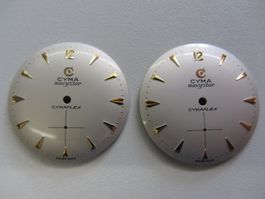2 Stk. Zifferblatt CYMAFLEX NAVYSTAR