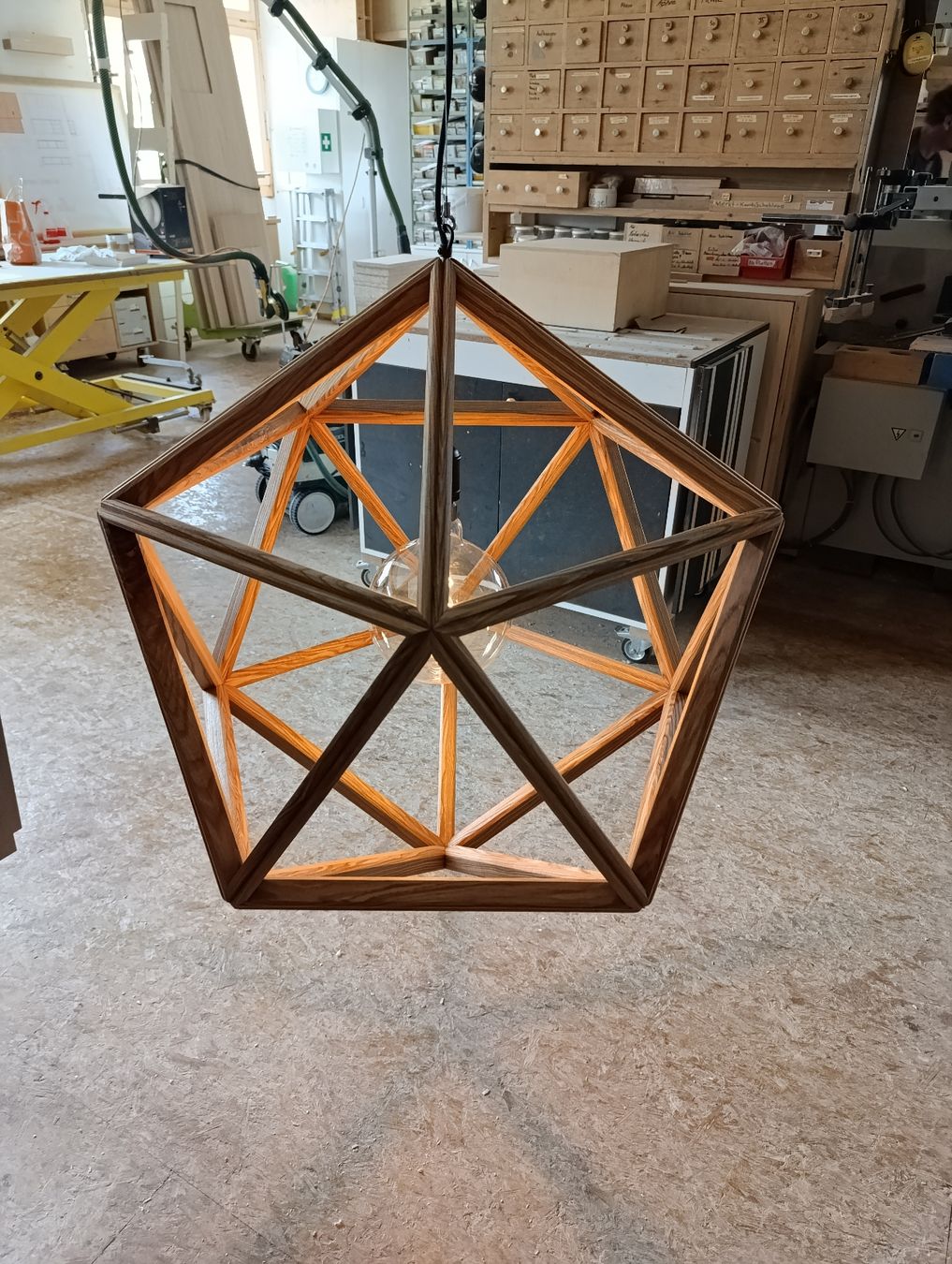 Kronleuchter & Deckenlampen: enorme lampada di design.  icosaedro regolare – Neu und originalverpackt aus Zernez von gre_8rsp 5