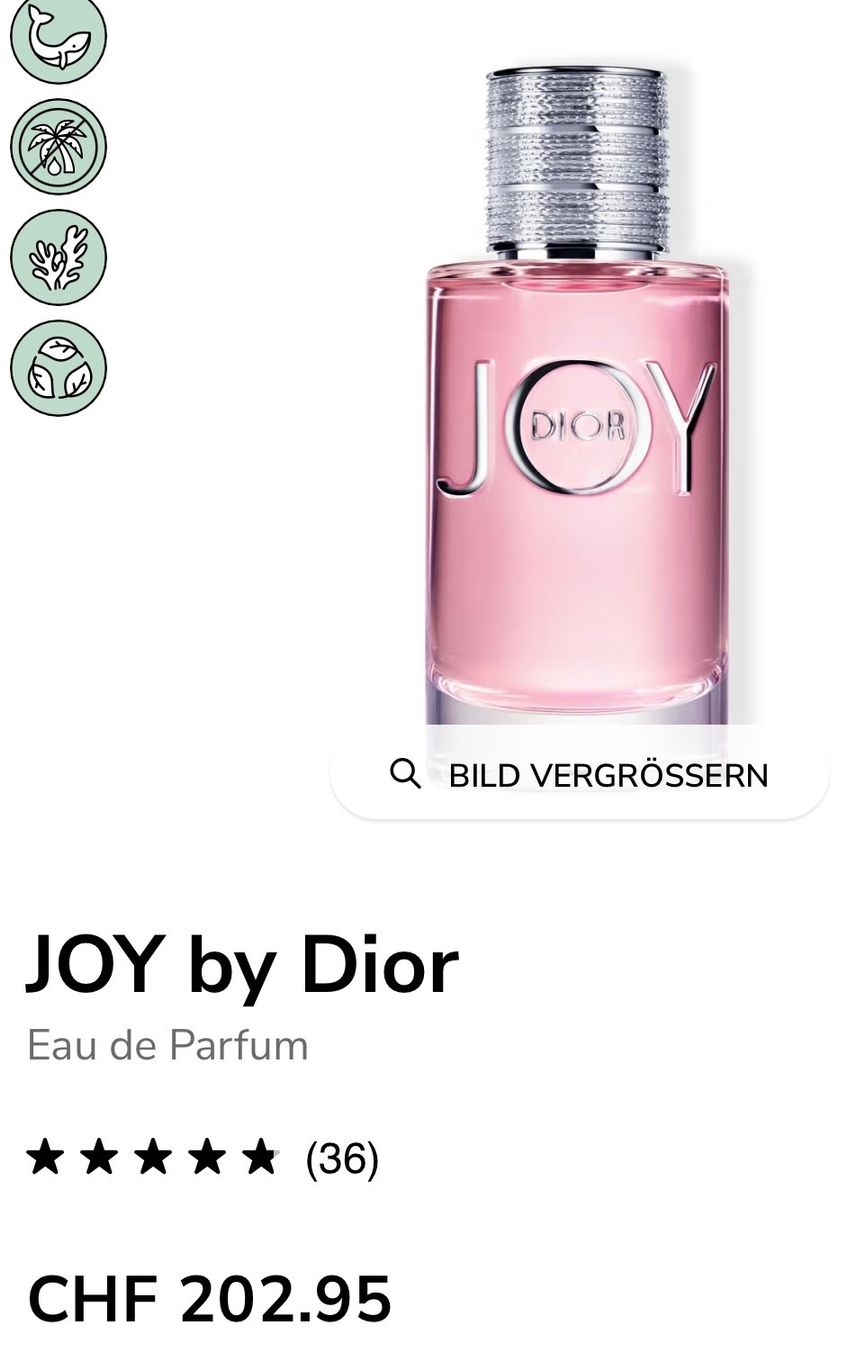 Dior Profumi & Eau de Toilette: Dior Joy Eau de Parfum 90ml - Damenduft,neuwertig – Usato da Basel venduto da Blausara707 3