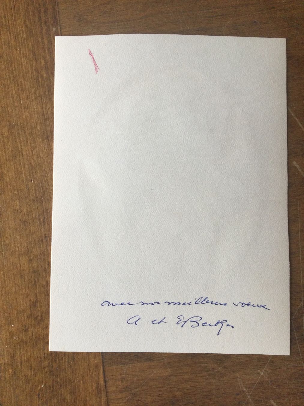 Dipinti: Ernest Becker , dessin de rose – Usato da Yvorne venduto da herjoy 1