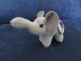 Schlüsselanhänger Elefant, Elefäntli, Stoff und Filz