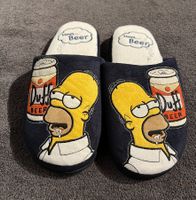 DUFF-BEER Hausschuhe Homer Simpson - Grösse 44