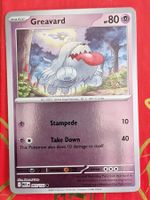 Greavard - Reverse Holo Pokemon Mega Evolution