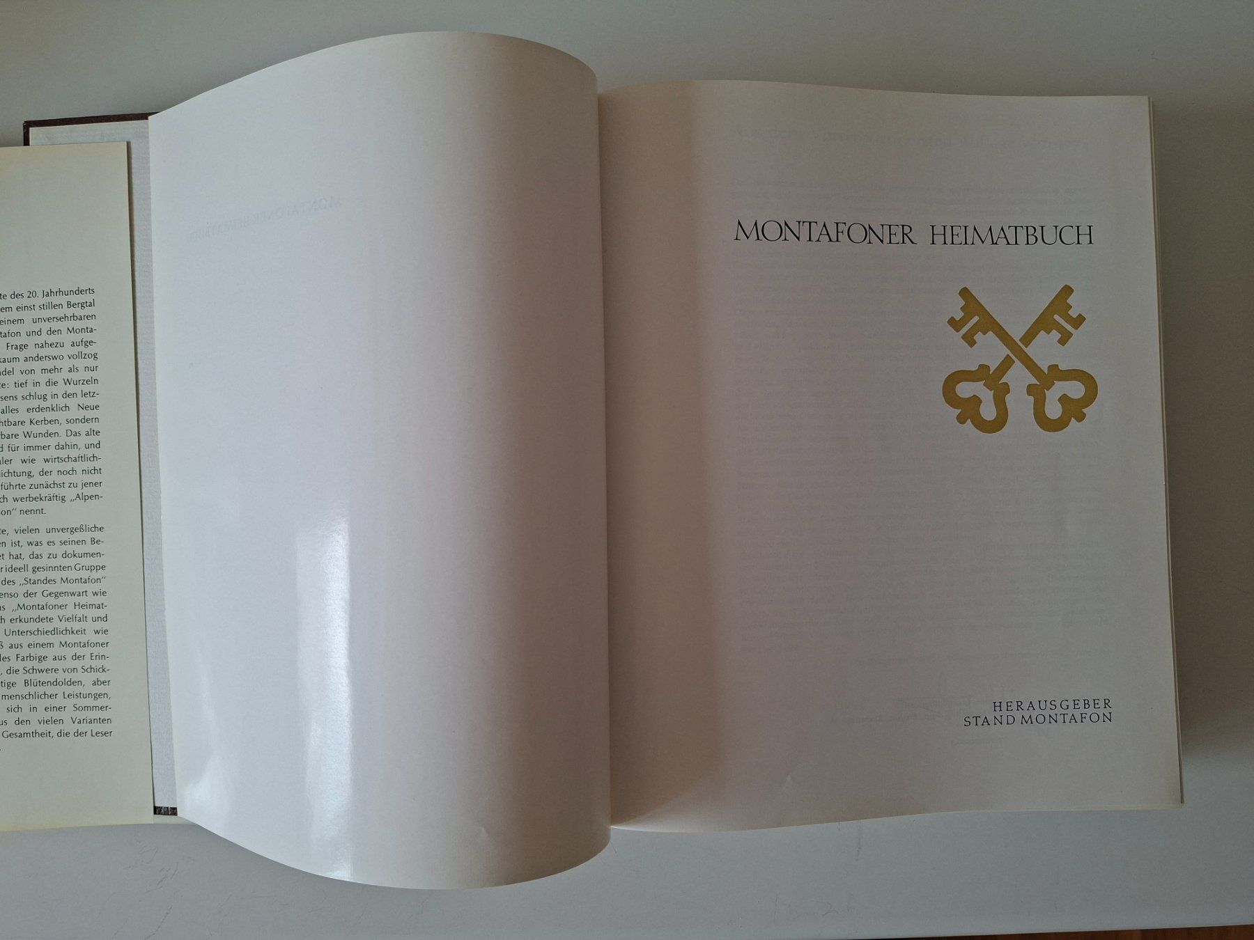Bücher: Montafoner Heimatbuch  1980  Herausgeber: STAND MONTAFON – Gebraucht aus Zürich von Daniel517 1