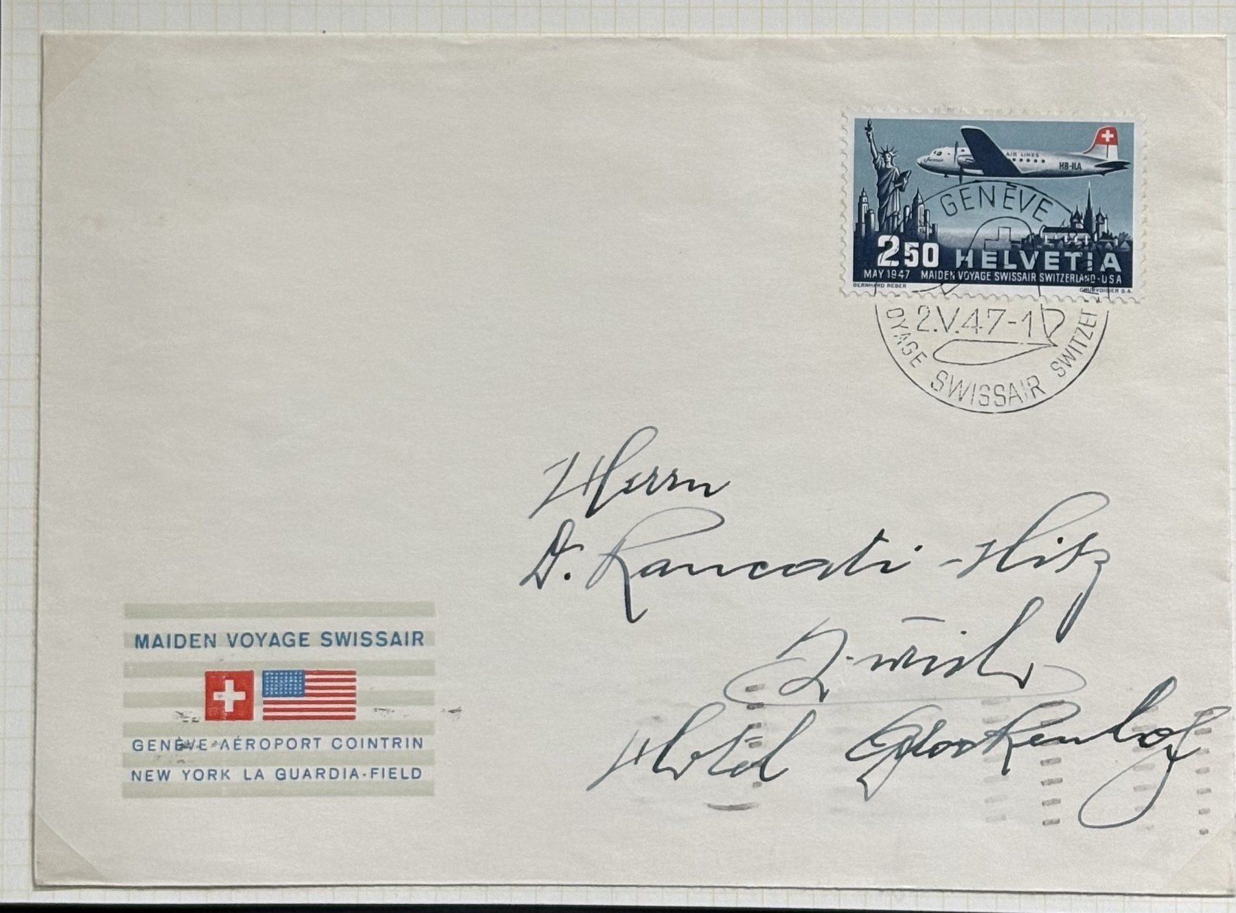 Tutti i francobolli: FLUGPOST BRIEFMARKEN – Usato da Ostermundigen venduto da Heavenmaus75 2